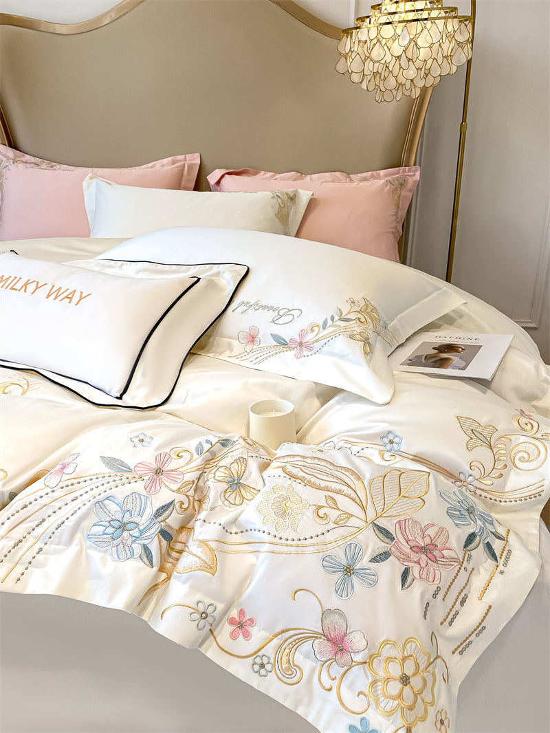 Set Da 3 Pezzi Di Copripiumino In 100% Cotone (1 Copripiumino Con - Foto 9