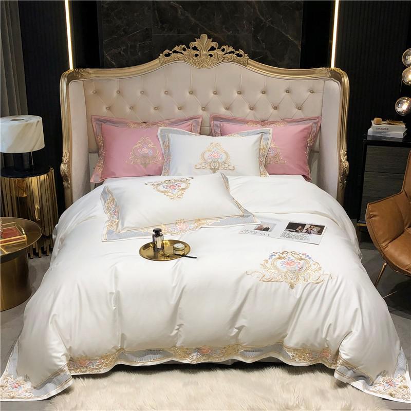 European Style Palace discount Jacquard Duvet Cover Luxury Bedding Set